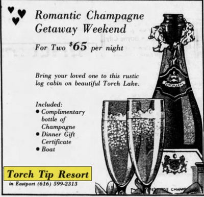 Torch Tip Resort (Torch-Tip Resort) - April 1989 Ad